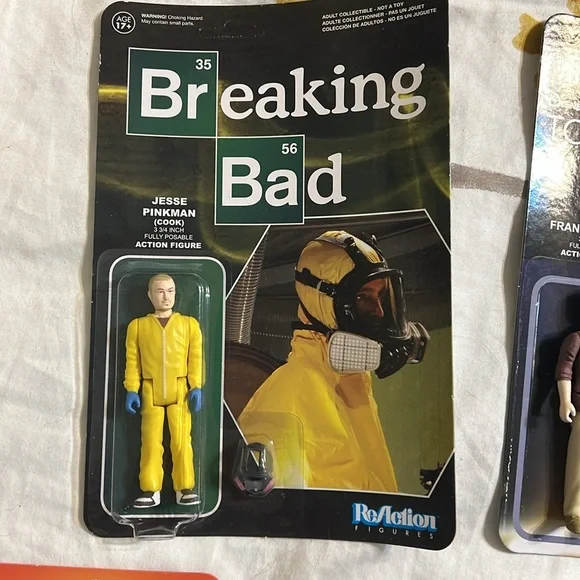 Lot of 5 Funko ReAction Figures-Tomorrowland Karate Kid Breaking Bad 5th Element - Picture 1 of 7